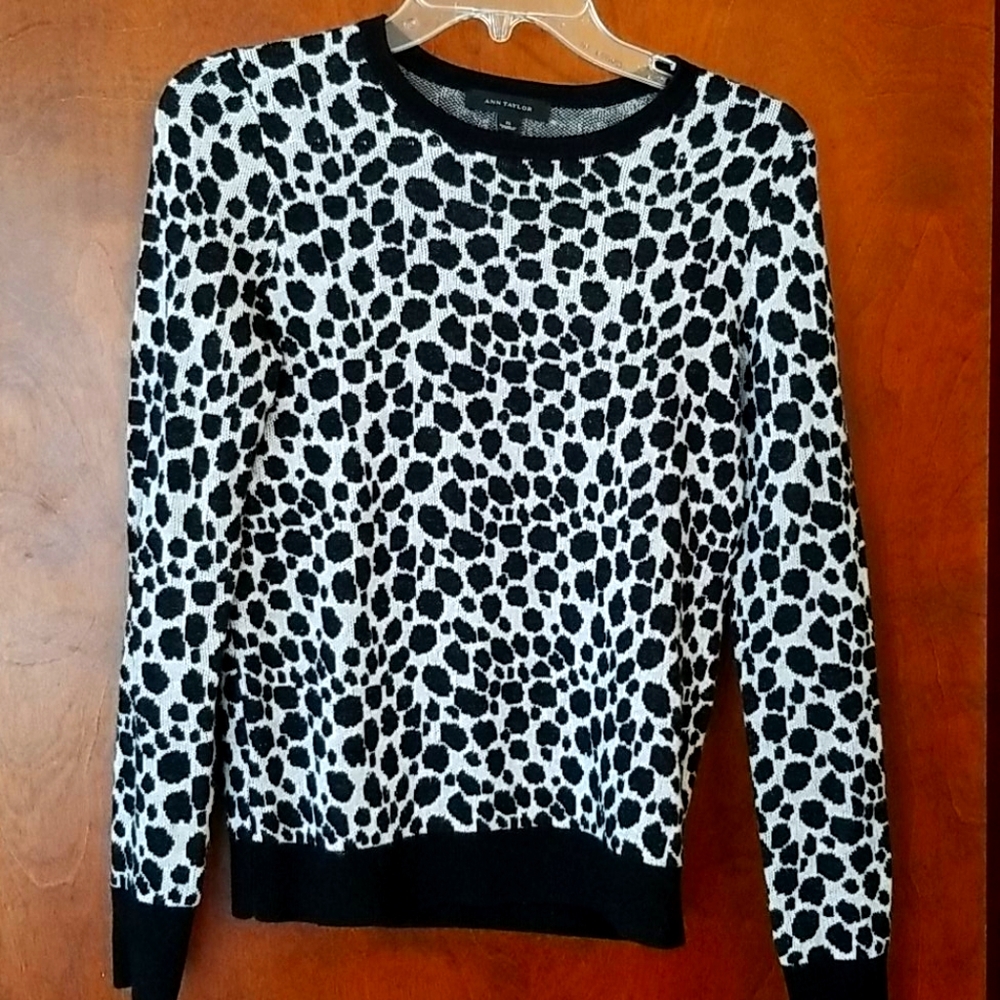 Ann Taylor Jacquard Sweater
